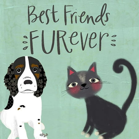 Best Friends Furever Poster Print by Katie
