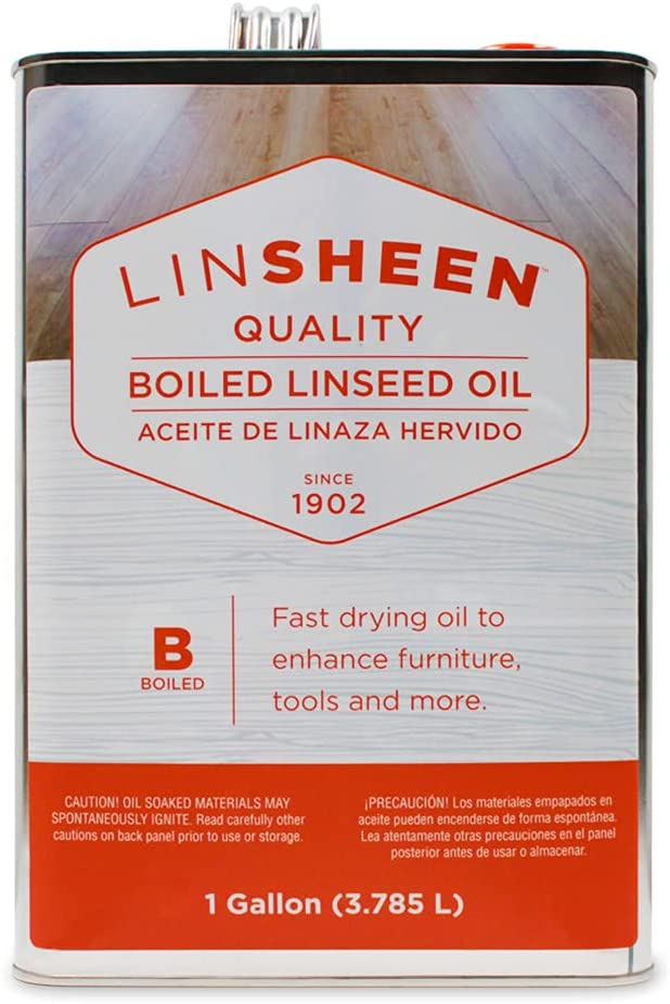 LinSheen Boiled Linseed Oil \u2013 Fast Drying Flaxseed Wood Treatment