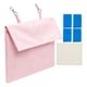 thumbnail image 4 of Bolsa de hielo refrescante para jaula de mascotas, reutilizable, aislante, lavable y portátil. Rosa con 4 cajas, 4 of 9