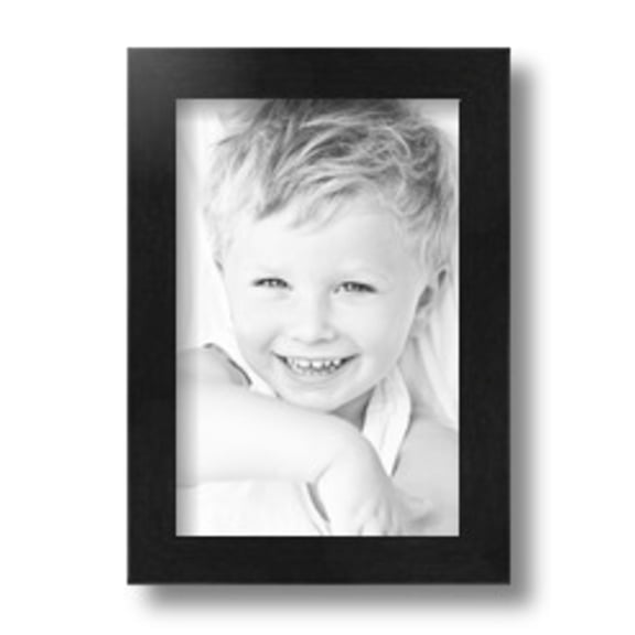 ArtToFrames 6x9" Black Picture Frame, Black Wood Poster Frame, with Regular Glass and 2 (FBPL-5141)