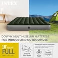 thumbnail image 2 of Intex Dura-Beam Standard Series Lit Gonflable Downy avec Pompe à Pied Intégrée, Taille Complète, 2 of 8