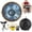 Blue, variant on Handpan Drum for Kids, 9 Notes Meditation Drum 18 Inches in G Minor, Handpan Set, Metal Musical Instrument for Yoga, Meditation, Performance