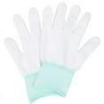 thumbnail image 2 of Free Shipping 10Pairs/lot Nylon PU Finger Coated Gloves White Coated Glove Anti-static Gloves Clean Knitted Gloves, 2 of 7