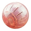 jingyuKJ Pet Mini Jogging Ball Hamster Exercise Plastic Clear Trot Ball Toys (Red)
