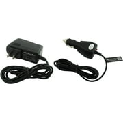 Super Power Supply® AC / DC Adapter Cord 2 in 1 Combo Wall + Car Charger for Samsung Galaxy Note II SCH-I605, SPH-L900;