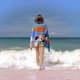 thumbnail image 2 of Rio Toalla de playa de secado rápido con diseño temático, regalo para mujeres y niñas, ideal para cumpleaños, fans, amantes de la música, uso en la playa o al aire libre, 78 × 160 cm, 2 of 6
