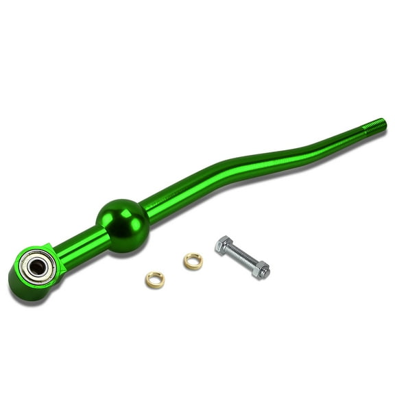 DNA Motoring SS-HC-DDB-GN For 1990 to 2001 Honda Civic Del Sol CRX Integra Dual Bend Manual Transmission Racing Short Throw Shifter (Green) 95 96 97 98 99 00