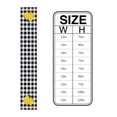 thumbnail image 3 of Table Runner Dresser Scarf 13 x 60 Inch Summer Sweet Polka Dots Lemon Black White Plaid Table Runners Non-Slip Heat Kitchen Dining Table Decor for Kitchen Farmhouse Indoor Outdoor Home Party, 3 of 7