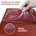 thumbnail image 6 of 6 PCS Silicone Dehydrator Sheets With Edge ,Nonstick Silicone Dehydrator Tray ,Reusable Silicone Baking Mat Dryer Mats with 1Pcs Spatula,High Temperature Resistance,for Fruits Meat Vegetables Herbs, 6 of 9