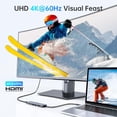 thumbnail image 3 of Adaptador HDMI USB C Hub Selore&S-Global 7 en 1 para MacBook, 3 of 7
