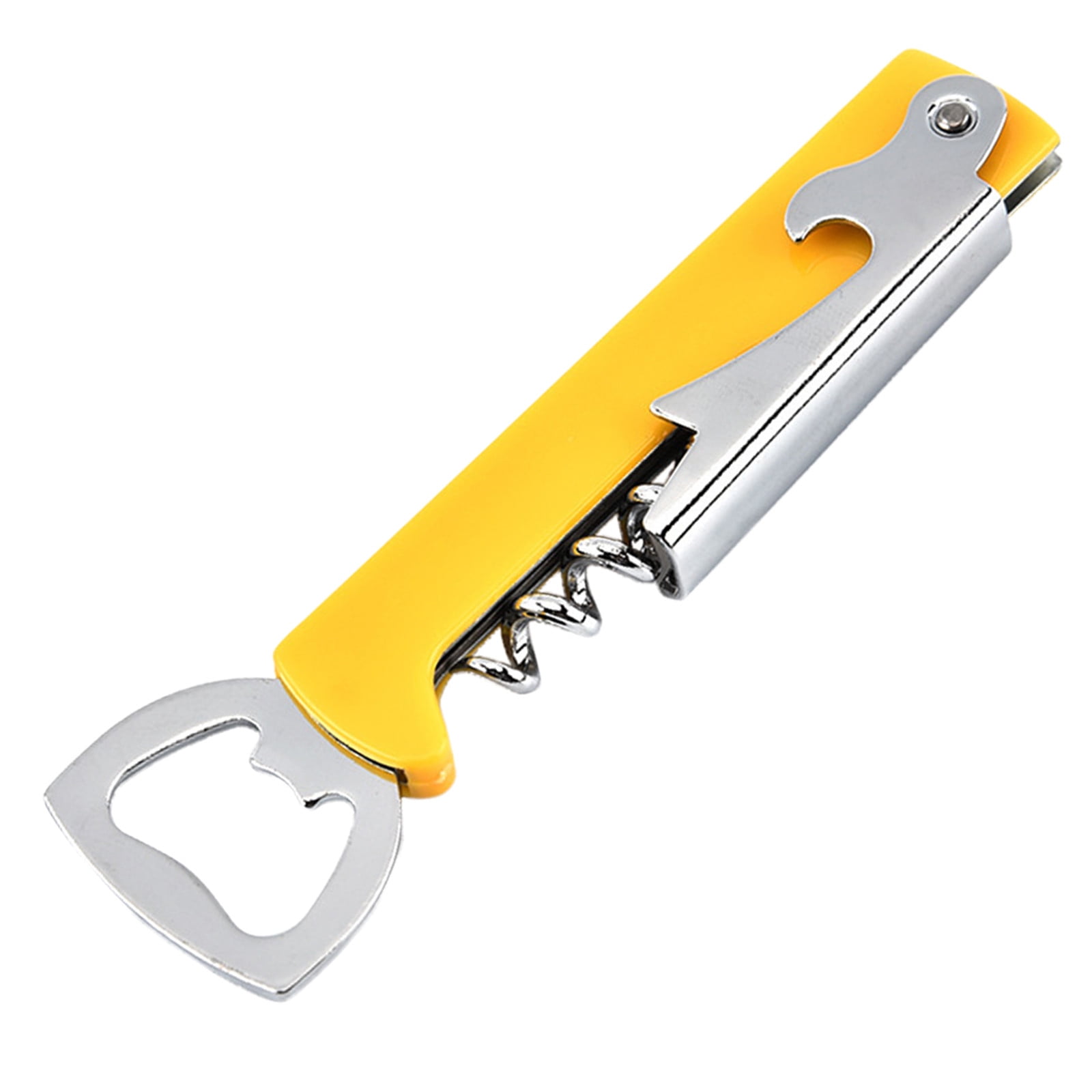 Miarhb Household Home Beer Can Opener Wine Opener Stainless Steel