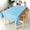 Blue, variant on 6 Pcs Checkered Tablecloth 54*108 Inch Plastic Table Cover Graduation Tablecloths for Grad Wedding Bridal Shower Birthday Spring Graduate Party Decor ，Red