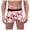C-Red, variant on Valentine's Day Mens Underwear Boxer Briefs Light Weight Baggy Skin-Friendly Basic Print Casual Dailt Stylish Underpants