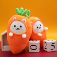 thumbnail image 4 of Children Creative Stuffed Toy Vegetable Carrot Chicken Leg Doll Ornament Gift, 4 of 8