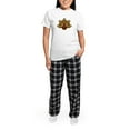 thumbnail image 5 of CafePress - Women's Light Pajamas - Women's Short Sleeve Print T-Shirt and Pants Light Cotton Pajama Set, 5 of 7