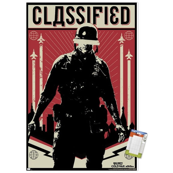 Call of Duty: Black Ops Cold War - Classified Wall Poster, 22.375" x 34"