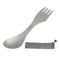 thumbnail image 1 of Mosiee Camping Spork Tableware Ultralight Utensils Hiking Lightweight Mesh Bag Outdoor Portable Practical Spoon Functional, 1 of 8