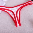 thumbnail image 3 of USNSM Men Mesh See Through G-String Bulge Pouch Jockstraps Thong Breathable Elastic Sports Underwear Lingerie White S, 3 of 5