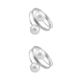thumbnail image 3 of Moyic 12 piezas casa servilleta anillo de Metal comedor moda toalla decoración boda fiesta banquete servilletas titular ornamento Plata 2piezas Moyic  CBP003291, 3 of 5