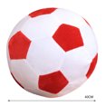thumbnail image 3 of Clearance! 15in Stuffed Soccerball Plush Soccerball Soccer Stuffed Toy Soccerball Throw Pillow Soft Cozy Football Plush Toy Sport Gifts for Boy & Girls Chrismas Decor Red, 3 of 3