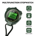 thumbnail image 4 of MasteelfCA Professional Training Stopwatch Multi-Function Stopwatch Luminous Timer, 4 of 8