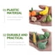 thumbnail image 4 of 8 figuras de frutas y verduras con colores vivos, ideal para decorar paisajes, 4 of 8