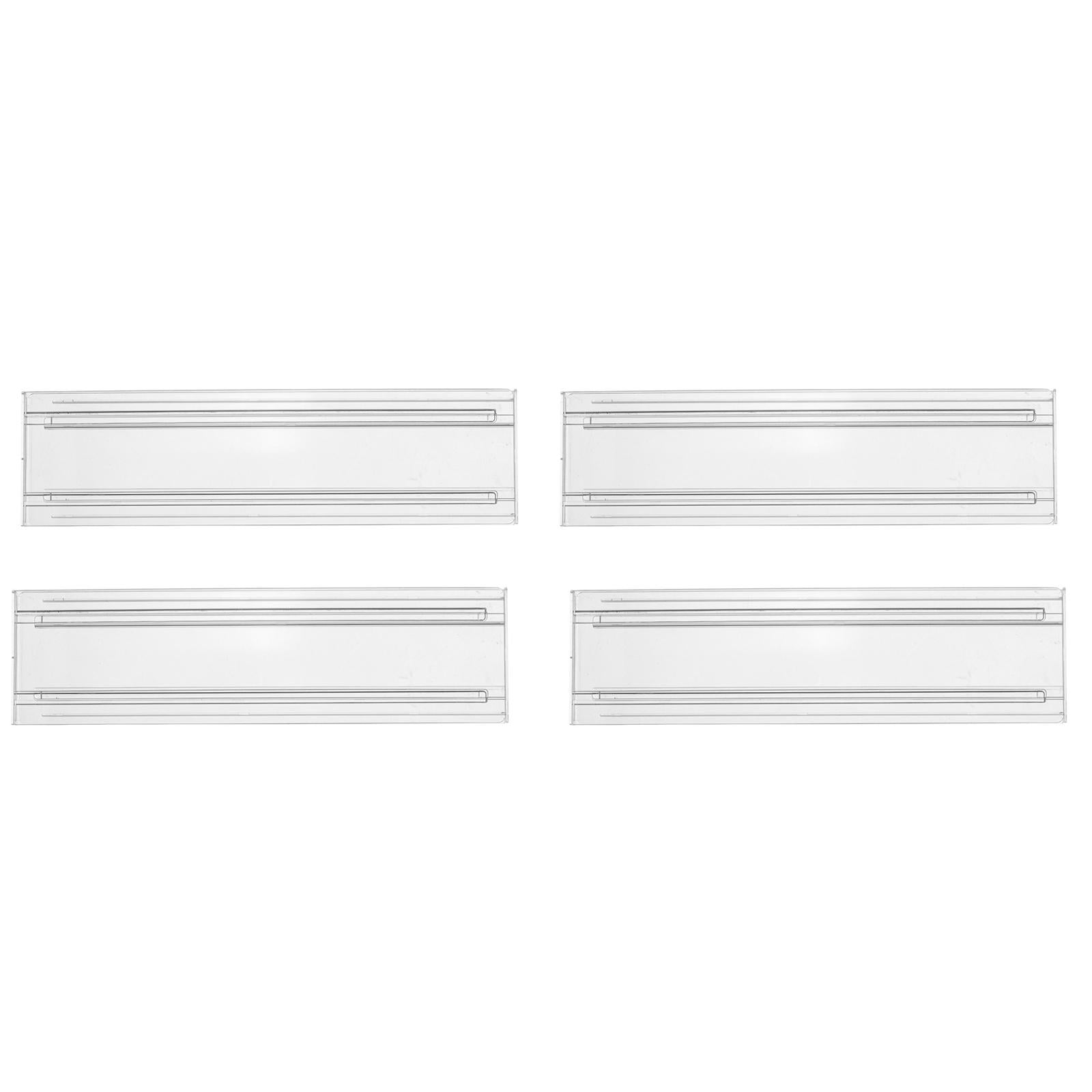 Fiocias 4x Drawer Dividers Drawer Storage Divider Drawer Organizer Drawer Separators for