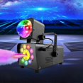 thumbnail image 4 of Machine à Brouillard 500W 2000CFM avec Boule Disco, Télécommande, Lumière LED, 12 Couleurs, 40 m de Fumée, 4 of 4