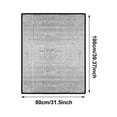 thumbnail image 3 of Reflective Window Insulation Film, Aluminum Foil Sun Shade With Suction Cups, Heat Blocking Privacy Film For Windows, Doors & Rv, Easy Install & Removable,C - One Size, 3 of 7