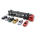 thumbnail image 4 of Coche RC Jadeshay Monster Truck Camión transportador de juguete ABS aleación 6 autos pequeños, 4 of 8