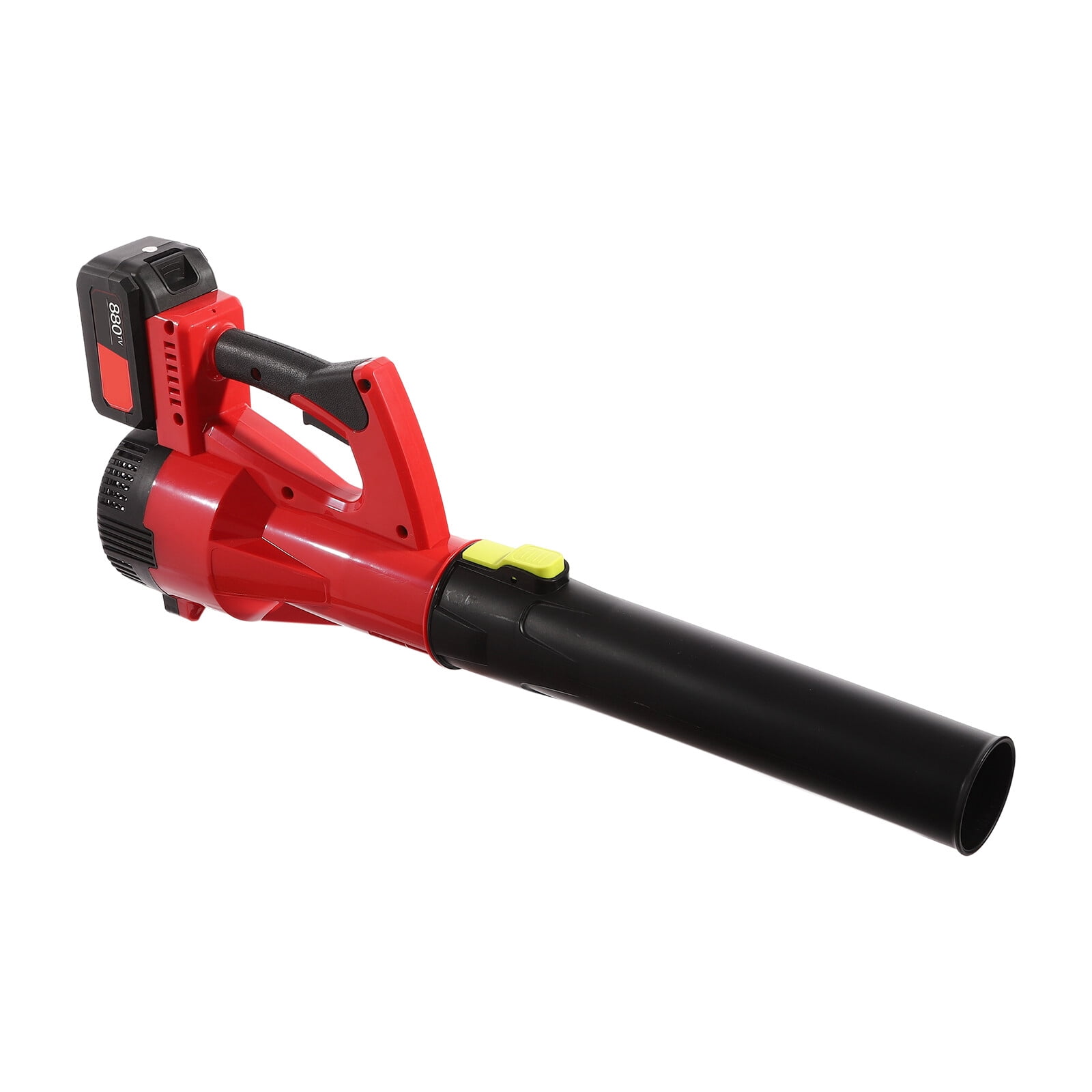 ToppiJoy 110V Portable Leaf Blower, Electric Cordless Handheld Blower with 2*1800 mAh Batteries and Charger, Battery Powered Lightweight Blower for Lawn Care, Yard, Patio, Driveway, Garage