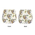 thumbnail image 3 of Daiia Snake And Moon Pattern Women's 2 in 1 Running Shorts - Lightweight Athletic Workout Gym Yoga Shorts Liner with Phone Pockets-X-Large, 3 of 7