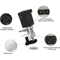 thumbnail image 4 of HUGFEGWE 20Pcs 3.5mmx1.1mm DC Power Jack Plug 3 Pin PCB Mount Female Socket Connector DC-002 CJB91-112450, 4 of 7