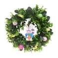 thumbnail image 2 of Ganfancp Pascua Imitación Guirnalda Puerta Decoración Dorada Doxwood 1 Corona, 2 of 7