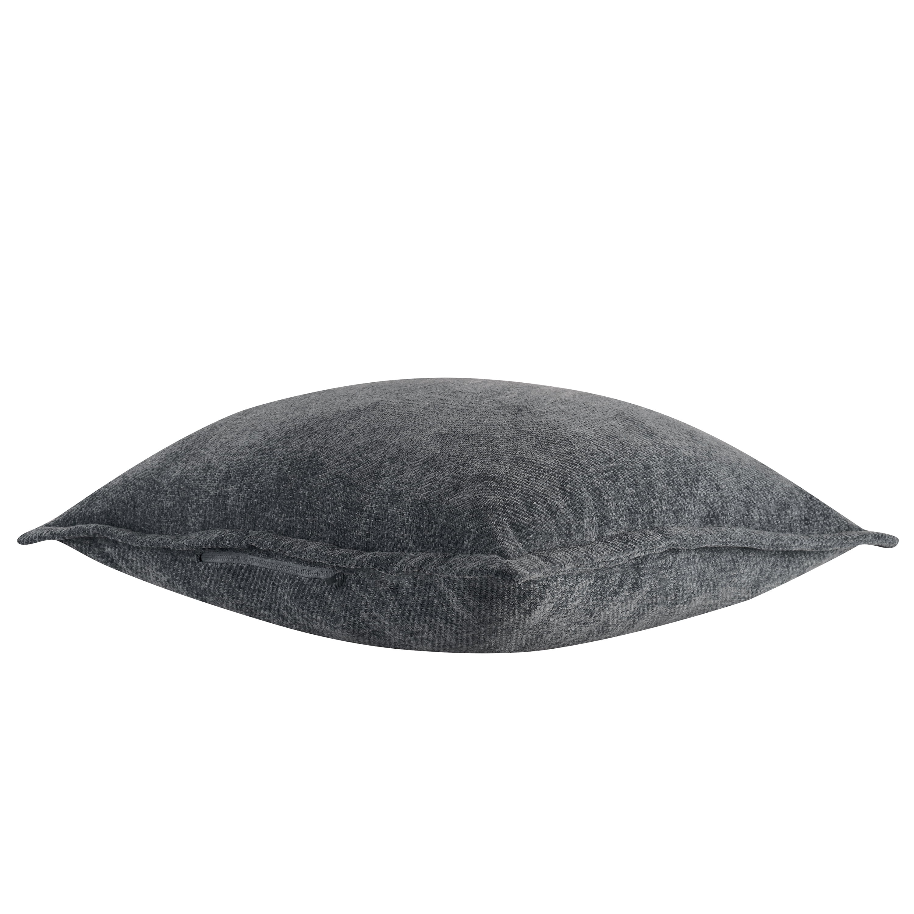 Mainstays 22 in x 22 in Greystone Oversized Chenille Decorative Pillow