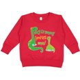 thumbnail image 2 of Inktastic My Grammy Loves Me Grandson Toddler Sweatshirt, 2 of 4