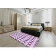 thumbnail image 4 of Ahgly Company Indoor Rectangle Patterned Orchid Purple Area Rugs, 8' x 10', 4 of 6
