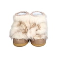 thumbnail image 4 of New Women Indulge Bunny-1 Mixed Media Pom Pom Lace Up Platform Snow Boot, 4 of 6