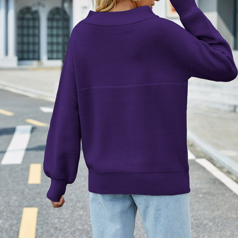 DeHolifer Women Tops Off Shoulder Solid Long Sleeve Tunic DeHolifer Women Tops Off Shoulder Solid Long Sleeve Tunic
