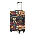 thumbnail image 2 of Haiem Skulls And Flowers Luggage Cover,Durable, Washable Suitcase Protector With Anti-Scratch Technology - Keep Your Luggage Looking New Large, 2 of 9