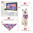 thumbnail image 4 of 15 Pcs Sublimation Blank Pet Bandana Heat Transfer Washable DIY Triangle Dog Scarf Bibs Kerchief for Cats, 4 of 5