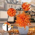 thumbnail image 1 of Estaca de jardín con plantas artificiales y flores artificiales con estaca, decoración otoñal, artificial para granja, patio y exterior., 1 of 8