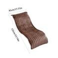 thumbnail image 3 of Thickened Flannel Recliner Pad For Chair Connecteds Seat And Backrest Cushion Warm Soft Cover For Home Office Nap, 3 of 6