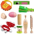 thumbnail image 1 of 11Pcs Kids Baby Musical Instruments Set Montessori Toys For 3 4 5 6 Years Old Children Early Educational Brinquedos Infantil, 1 of 6