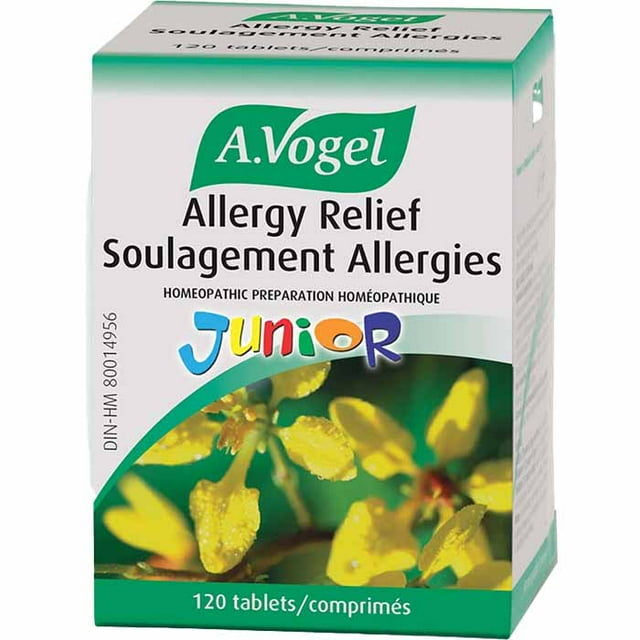 A. Vogel - Comprimés Junior pour Soulager les Allergies, 120 Comprimés