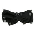 thumbnail image 5 of Unique Bargains 1 Pc Fashion Bow Sparkling Point Hair Clips for Home Black, 5 of 5