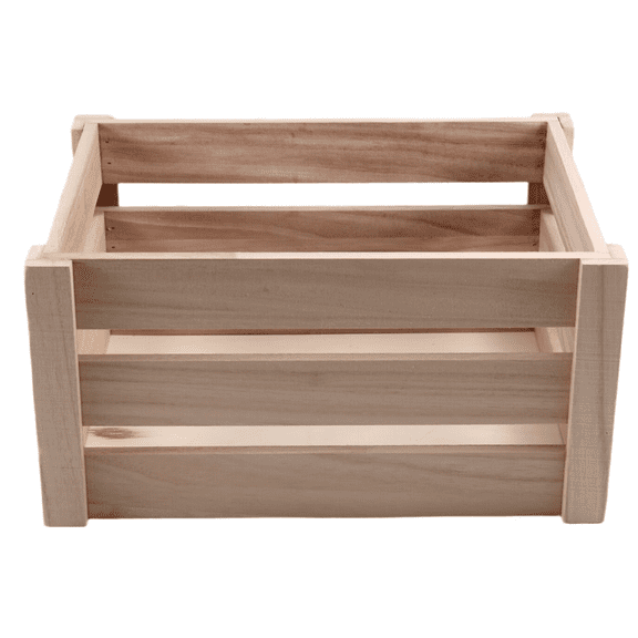 Storage Crate Decorative Wood Crates Wooden Container,Wooden Boxes for Home,