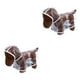 thumbnail image 1 of Greeniant Chubasquero impermeable para mascotas para cachorros, chaqueta de ropa transparente de secado rápido con hebillas de doble Type2 NO2, 1 of 6