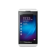 BlackBerry Z10 - 4G BlackBerry smartphone - RAM 2 GB / Internal Memory 16 GB - microSD slot - 4.2" - 1280 x 768 pixels - rear camera 8 MP - white