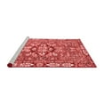 thumbnail image 2 of Ahgly Company Machine Washable Indoor Rectangle Geometric Red Traditional Area Rugs, 4' x 6', 2 of 4